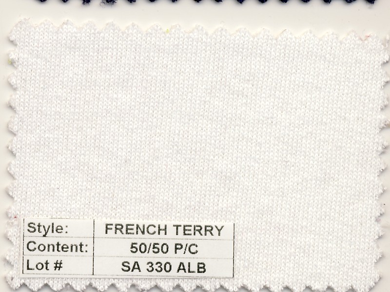 French Terry 50/50 Poly Cotton 14 oz
